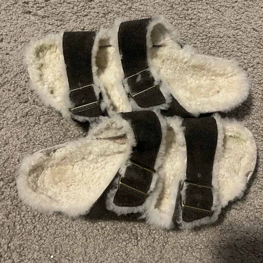 Mocha Shearling Birkenstock